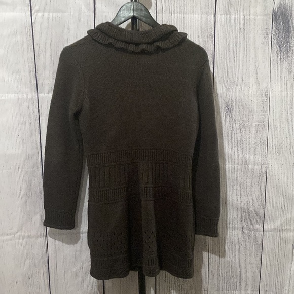Hekla & Co Brown Cardigan Sweater Medium - Picture 4 of 9